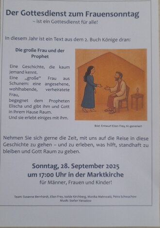 Große Frau aus Schunem