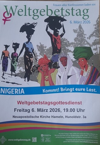 &ouml;kumenischer Gottesdienst zum Weltgebettag