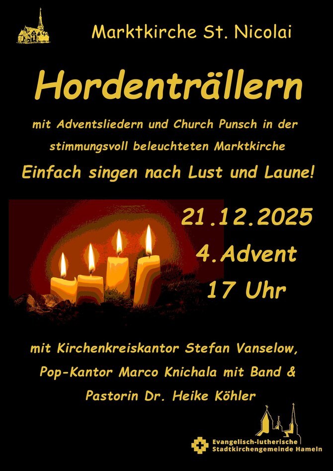 Weihnachtliches Singen